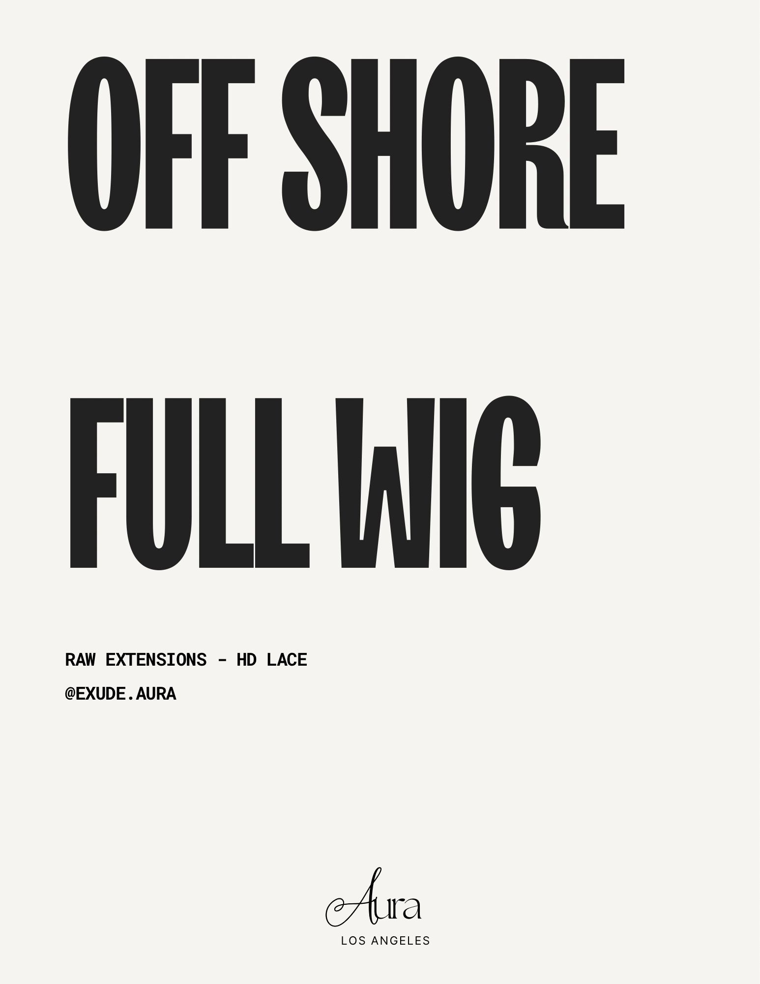 OFF SHORE FULL UNIT HD LACE (V)